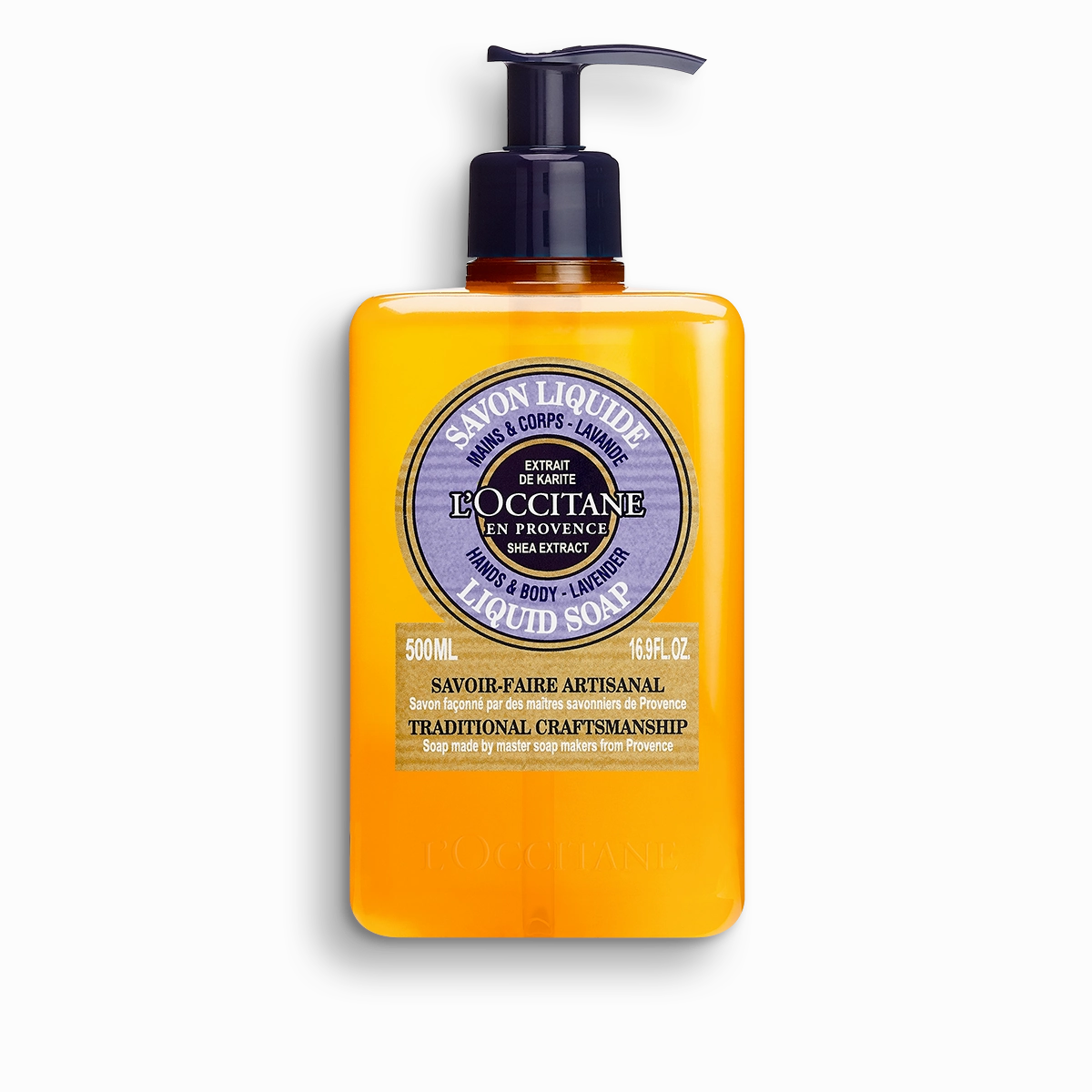 Shea Butter Body & Hand Liquid Soap - Lavender