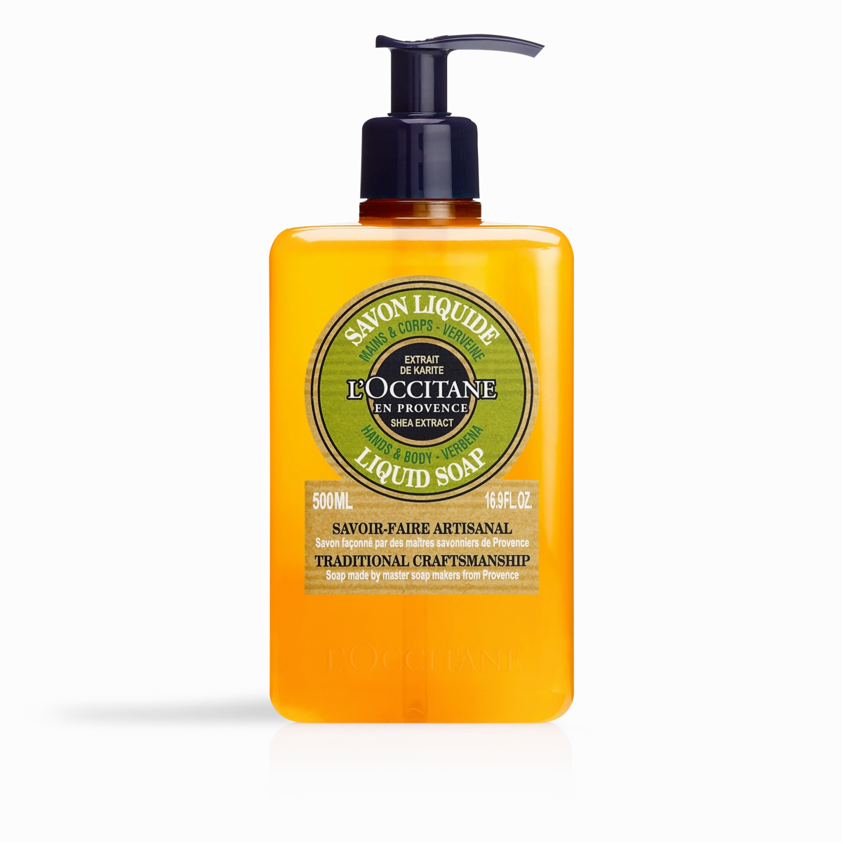 Shea Butter Body & Hand Liquid Soap - Verbena