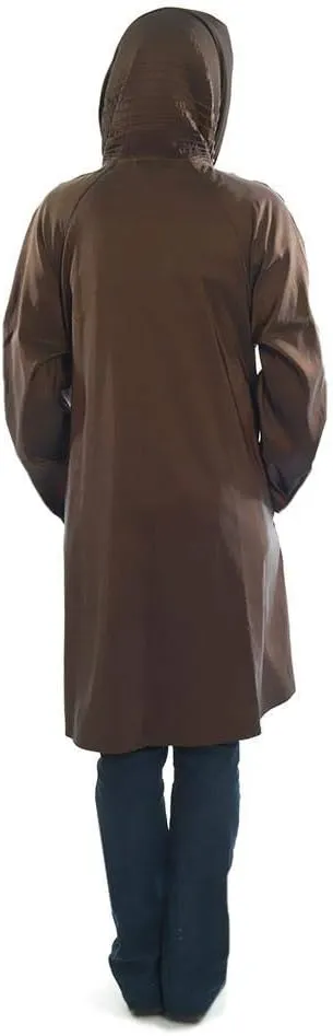 Short Donatella Fashion Travel Raincoat