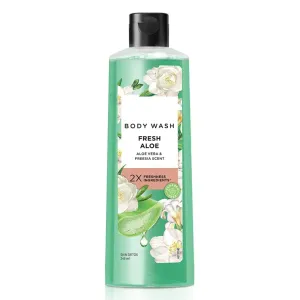 Shower Gel, Freesia Scent & Aloe Vera Bodywash, Skin Cleanser With Long Lasting Fragrance, Paraben Free, 245 Ml