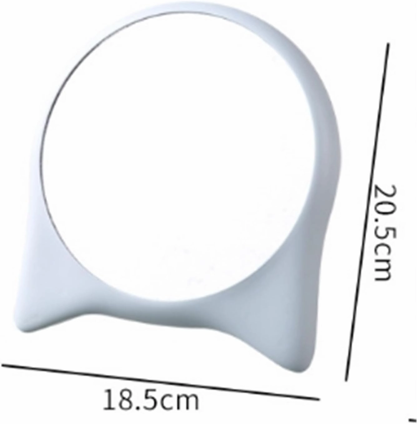 Simple Beauty Mirror Home Desktop Desktop Dressing Mirror Female Student Dormitory Foldable Wall-Mounted Makeup Mirror