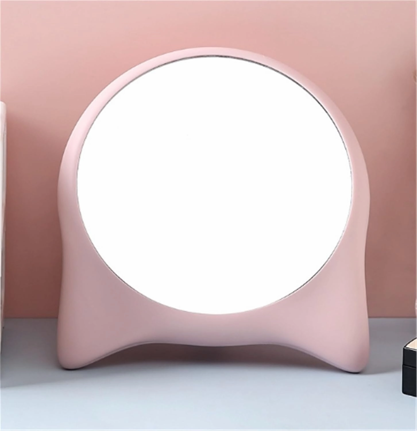 Simple Beauty Mirror Home Desktop Desktop Dressing Mirror Female Student Dormitory Foldable Wall-Mounted Makeup Mirror