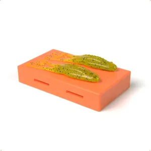 Soft Plastiс Mold Lure Making Injection Molds Fishing Lures Two Cavity Horny Toad 4''