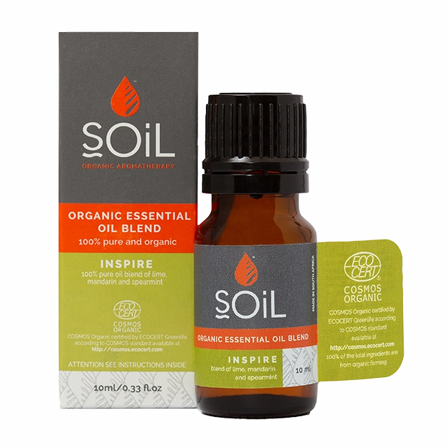 SOiL Blended Essential Oils - Inspire Blend   - 10ml