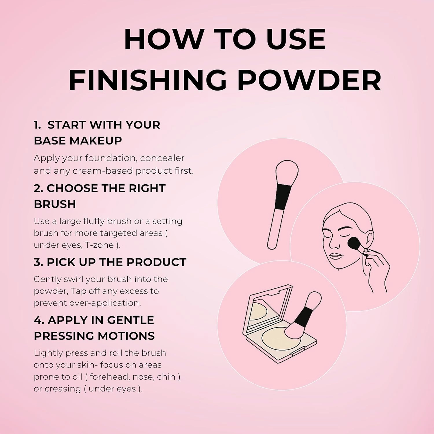 Sophia   Mabelle Finishing Powder – Lightweight Matte Setting Powder – Long-Lasting, Blurring, Buildable Face Powder for Oily Skin & Pores Powder for All Day Wear (CARAMEL KISS (Medium-Tan), Standard)