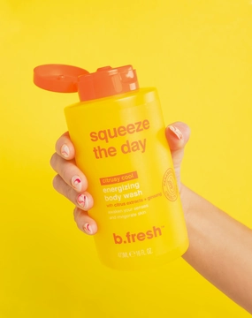squeeze the day energizing body wash