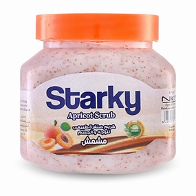 Starky Face And Body Scrub With The Benefits Of Apricot Tightening Face With Its Unique Formula That Leaves The Skin Soft And Glowing Best Gift Idea For Women Mom Girlfriend Wife (10.1 oz / 300 ml)