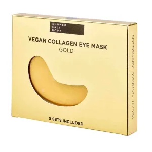 Summer Salt Body Vegan Collagen Eye Mask Gold