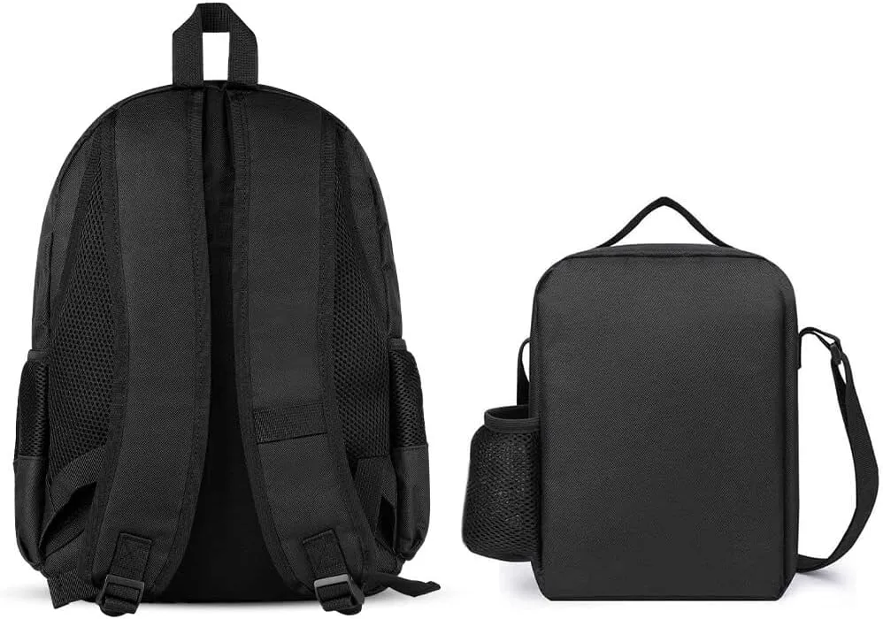 Supdreamc 3 Piece Backpack Sets, Galaxy Space Art Carry On Bag Lunch Bag Pencil Case, College Bookbag, Travel Hiking Daypack Computer Bag, One Size