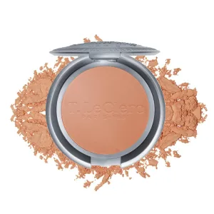 T. Leclerc Compact Pressed Powder - Super-Blendable Face Makeup Longwear Portable Matte Finish for Radiant Natural Medium to Full Coverage Airbrushing Mineral Based For Pores & Imperfections (Canelle)