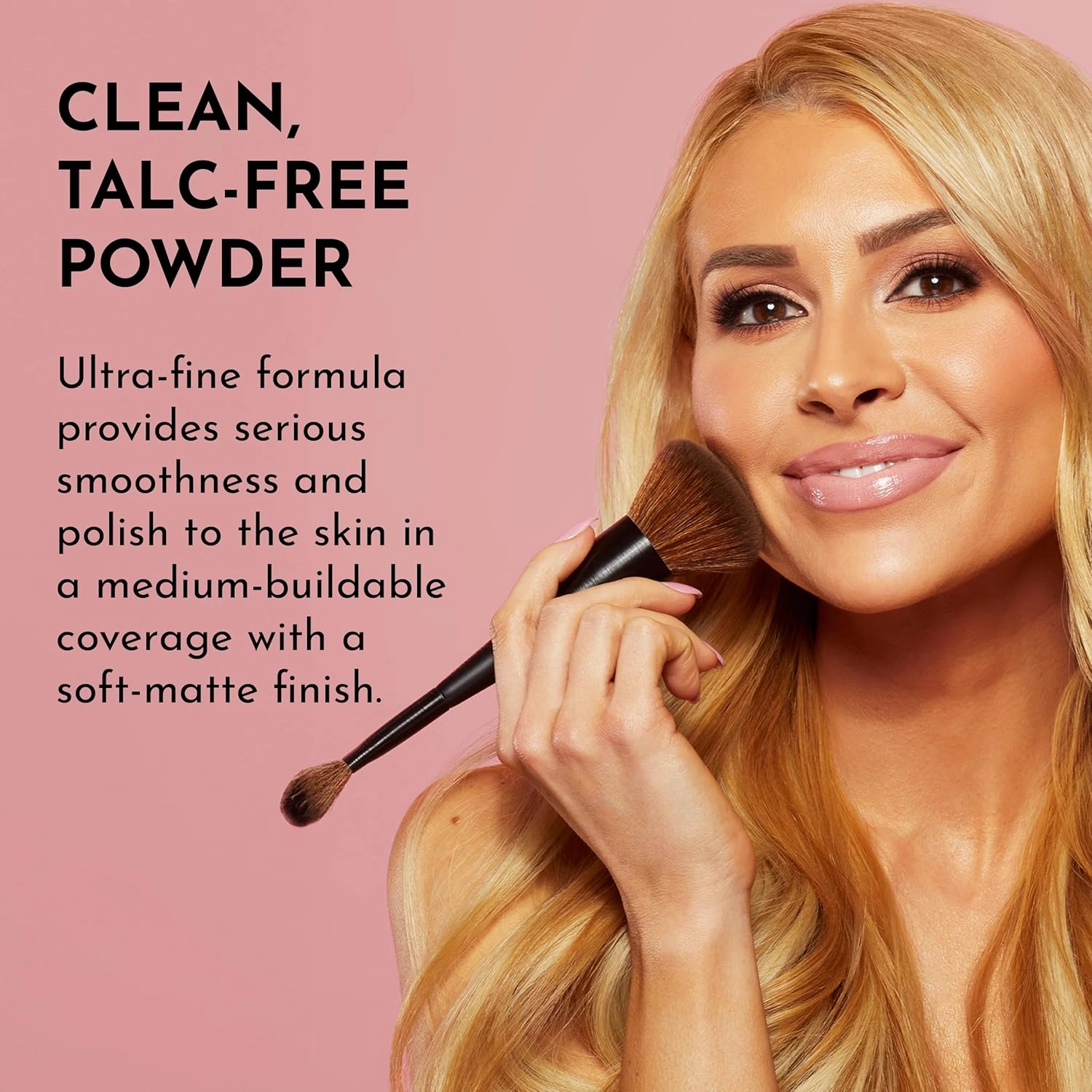 Talc-Free Skin-Smoothing Perfecting Powder - Fair - Premium Makeup, Skin Smoothing Powder with Natural Ingredients, Ultra-Fine Soft Focus Setting Powder, Talc Free - 0.34 oz
