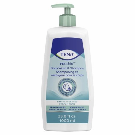 TENA ProSkin - Shampoo and Body Wash 33.8 oz. Pump Bottle Unscented - 64343