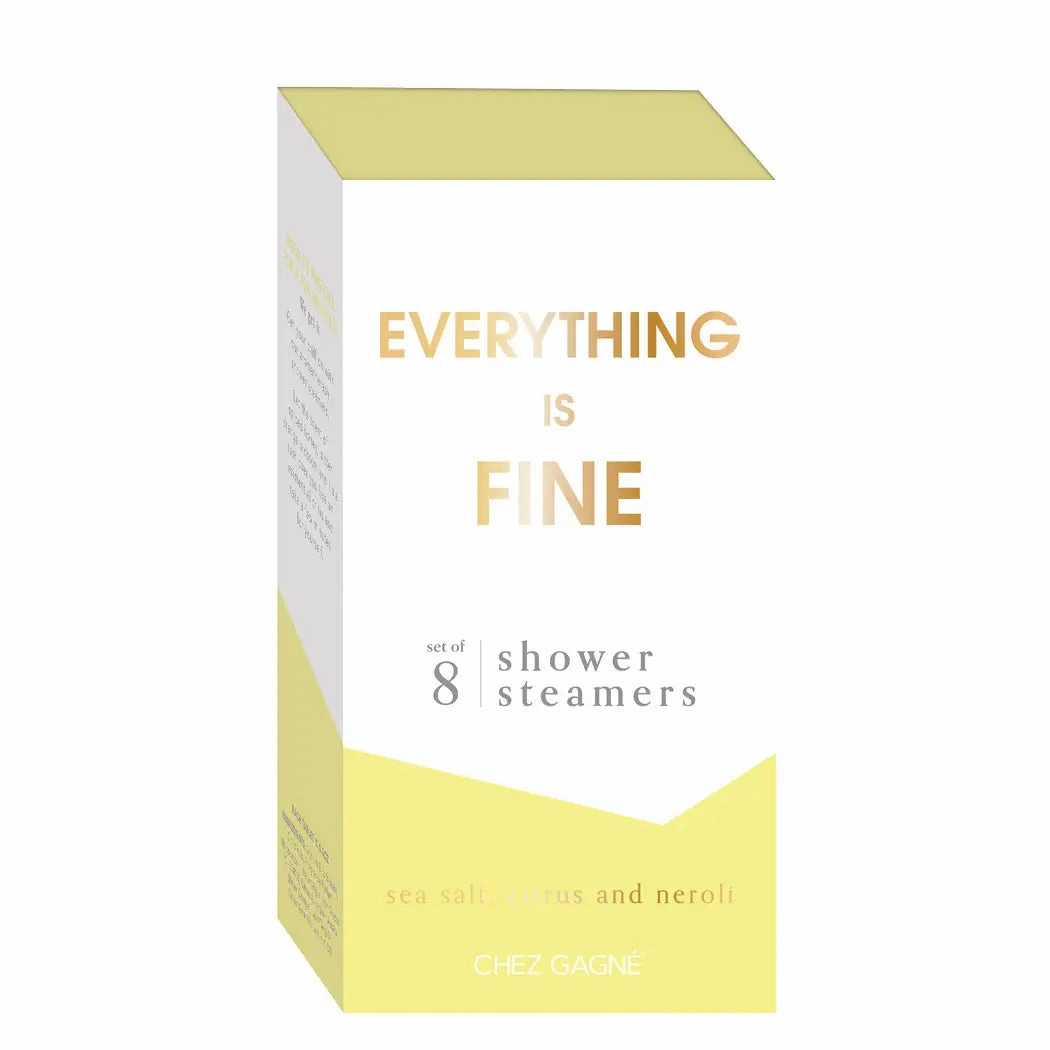 The Everything Is Fine Shower Steamers (set of 8)