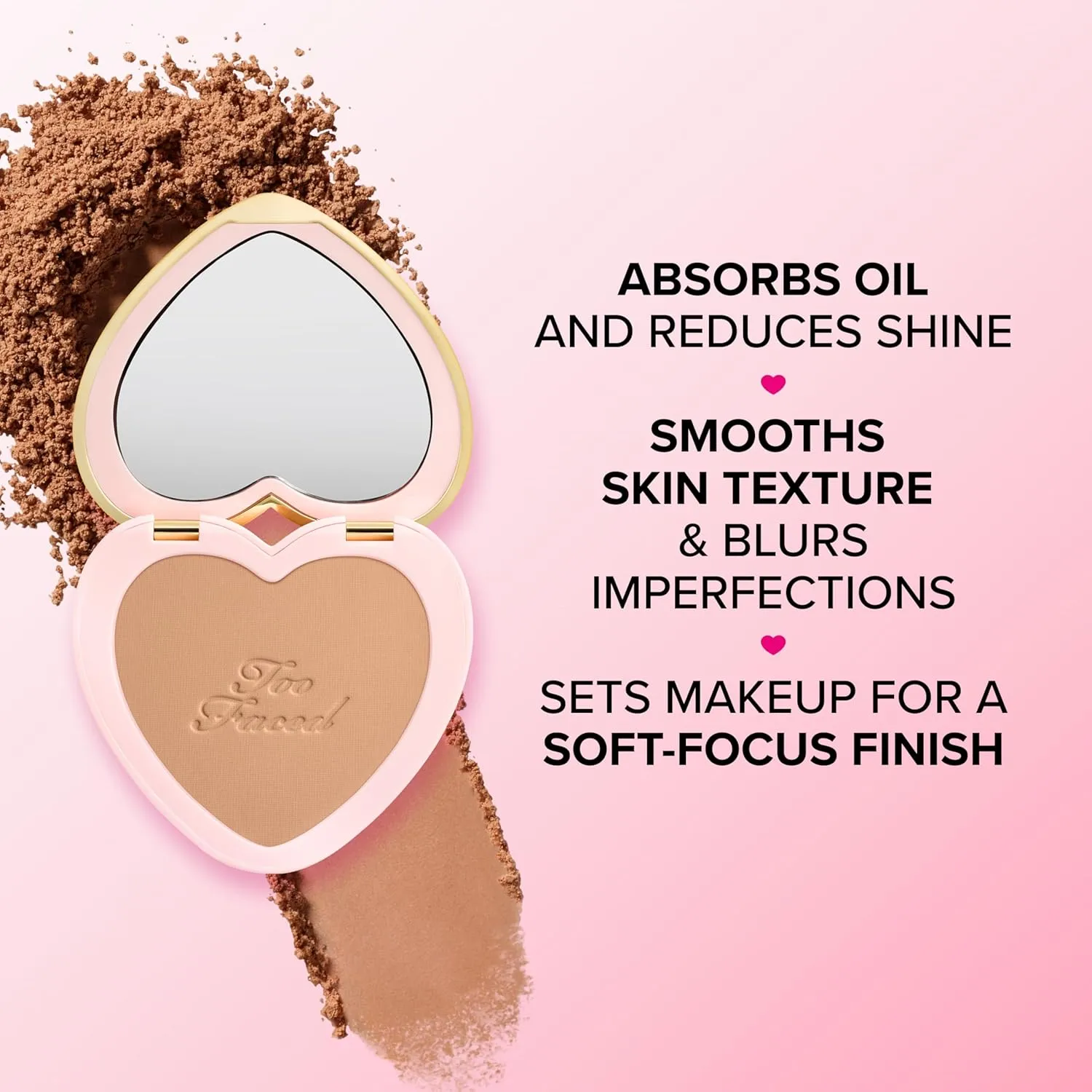Too Faced Born This Way Soft Blur Flexible Finish Setting Powder | Lightweight, Vegan   Cruelty Free, 0.17 oz.