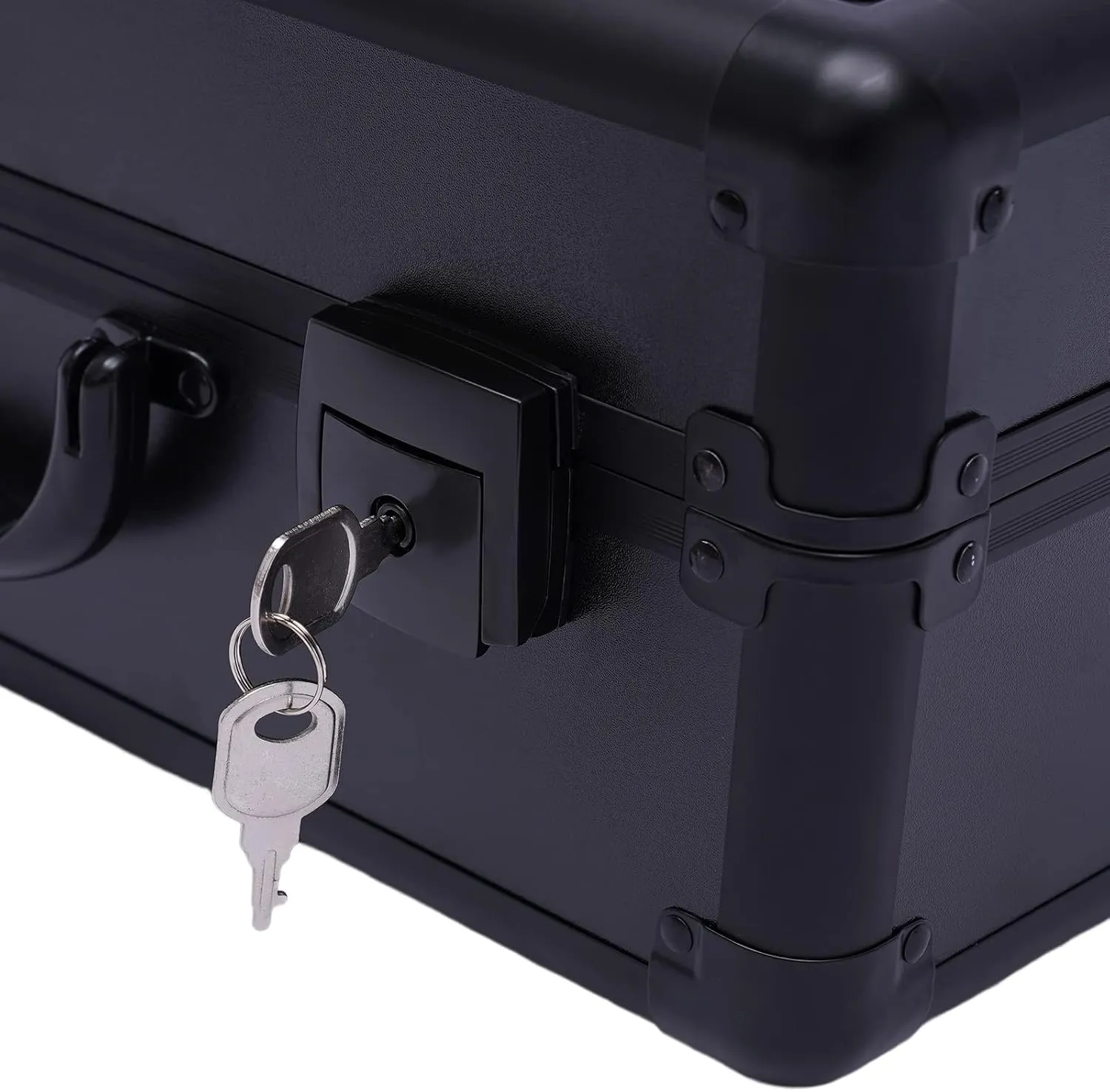 Travel Makeup Case with Led Lighted Mirror Portable Makeup Train Case Large Makeup Organizer with Adjustable Dividers Makeup Box for Makeup Artist Makeup Tools (Black)