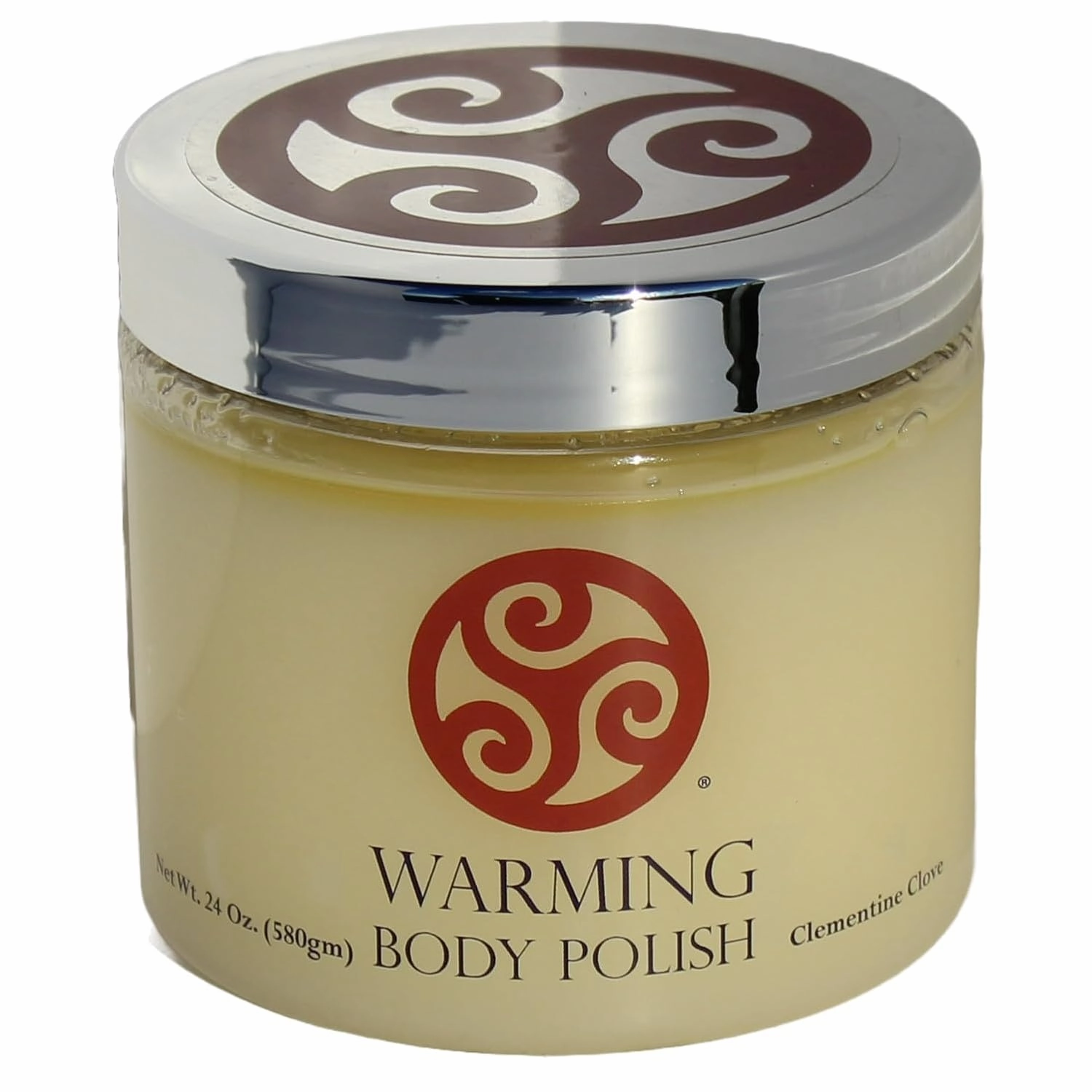 Trillium Body Polish - Warming Cinnamon Clove - Natural Salt Scrub - 24 Ounce