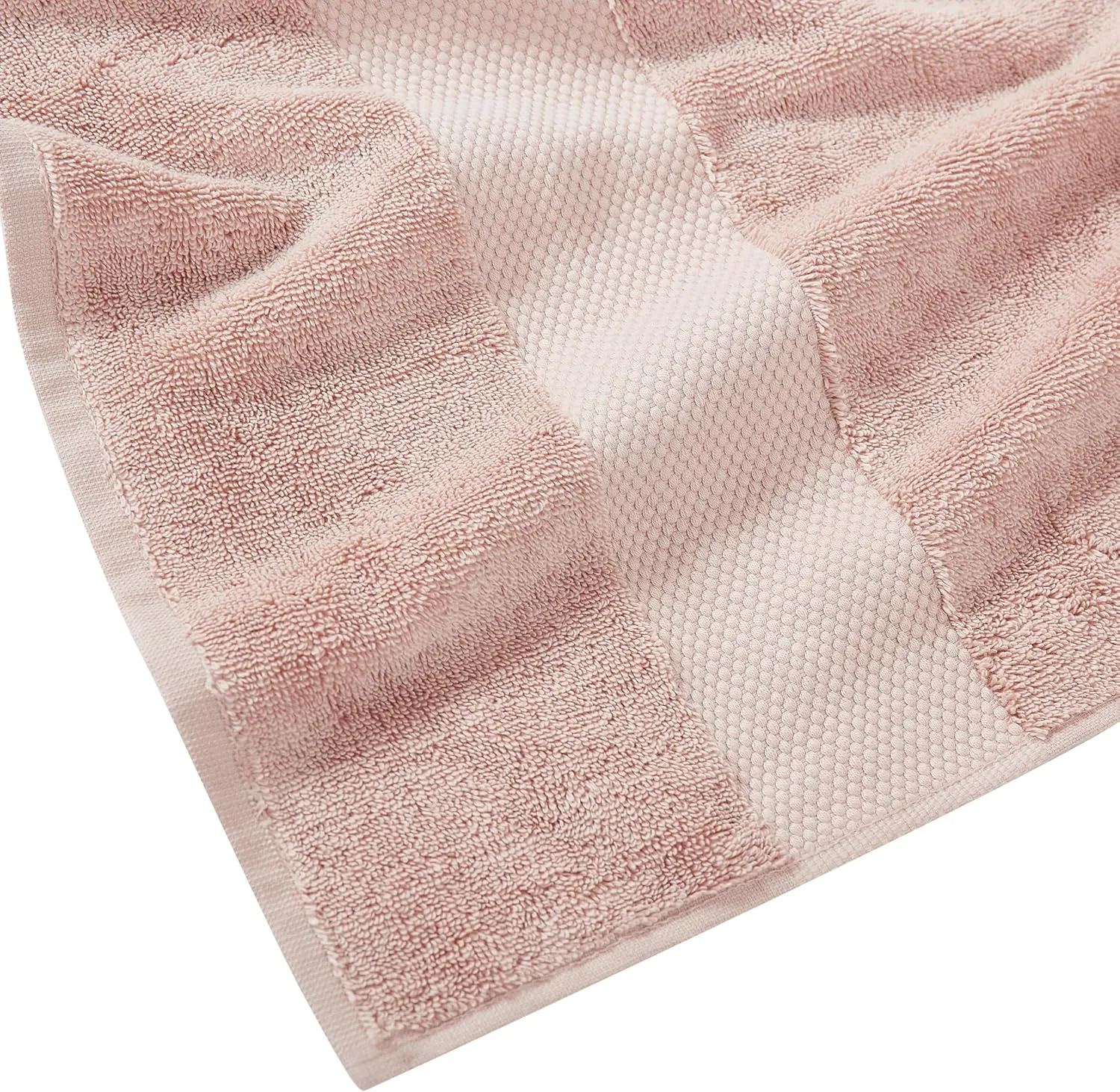 Turkish Cotton Towels Blush Cotton 6-Piece 6 Pack Wash Cloth, Solid Color Themed, for Men and Women, Oeko-TEX Certified Confidence