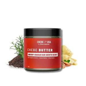Uhuru Naturals Chebe Hair Butter – Authentic, Whipped Chebe Butter for Hair Growth, Deep Conditioning & Moisture – Protects from Dryness and Breakage – 8 oz