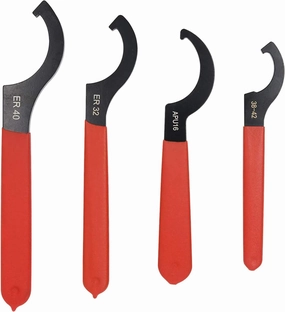 Universal Coilover Shock Suspension Adjustment Tool, 4pcs Steel Spanner Wrench Set for Most Coil Overs Shocks Adjustment and Suspension System