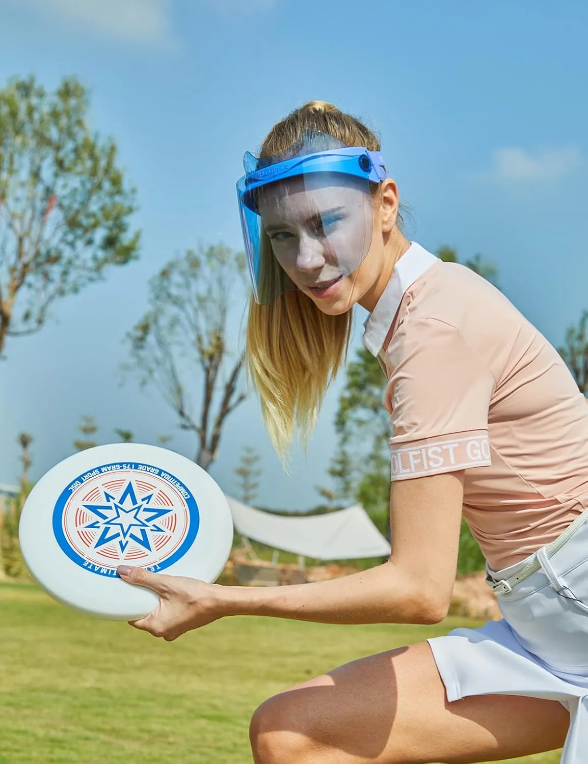 UV Protection Face Shield, Unisex Facial Sun Visor for Men Women Outdoors Sports Driving, UPF 70 ,100% UV400