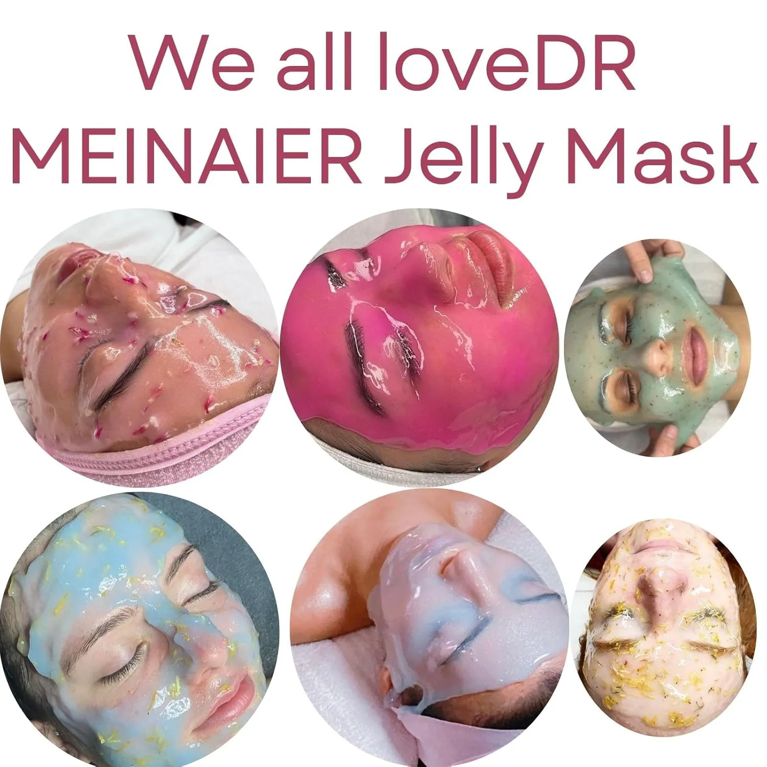 Vajacial Hydro Jelly Mask Powder for Face, Collagen Face Mask for Women, Jelly Facial Mask for Teens and Women (Aloe Vera)