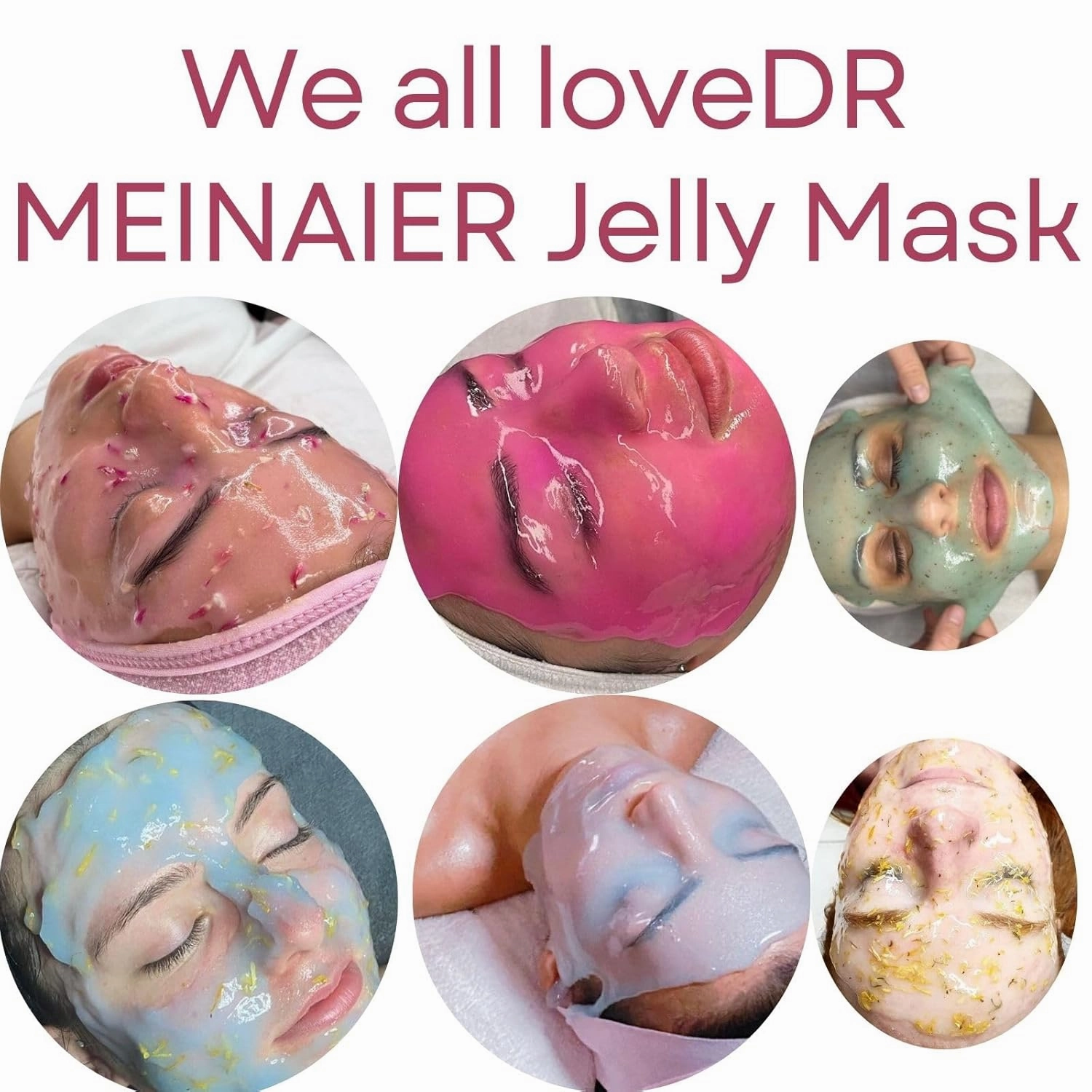 Vajacial Hydro Jelly Mask Powder for Face, Collagen Face Mask for Women, Jelly Facial Mask for Teens and Women (Lavender)