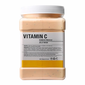 Vajacial Hydro Jelly Mask Powder for Face, Jelly Mask for Facials Professional, Jelly Facial Mask for Teens and Women. Jelly face mask. (Vitamin C.1)