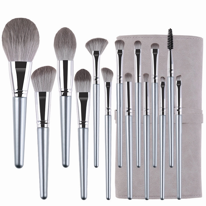 Wholesale 14pcs Wooden Handle Makeup Brush Set Beauty Tools MOQ≥3 JDC-MB-YSN005