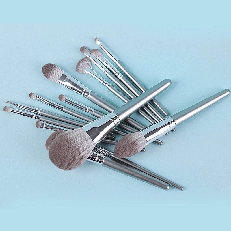 Wholesale 14pcs Wooden Handle Makeup Brush Set Beauty Tools MOQ≥3 JDC-MB-YSN005