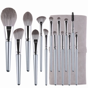 Wholesale 14pcs Wooden Handle Makeup Brush Set Beauty Tools MOQ≥3 JDC-MB-YSN005