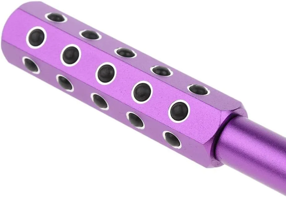 Women Face Massager 3D Face Massage Roller for Skin Tightening and Wrinkle Reduction - Slimming Body Shaping Tool for Neck, Arms, Legs - Boost Skin Elasticity - Purple