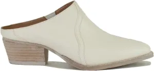 Women's Western Mules Stacked Block Heels Mules Comfort Pointed Toe Backless Slip on Slides Loafer Shoes