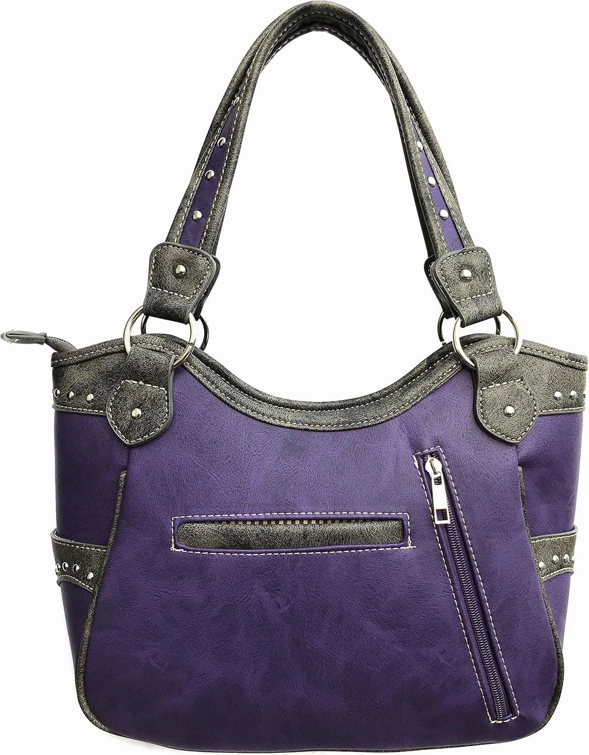 Zelris Dakota Dales Pony Horse Embroidery Mane Western Country Women Conceal Carry Tote Purse Handbag
