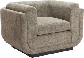Zuo Sereneu Accent Chair Green Tweed