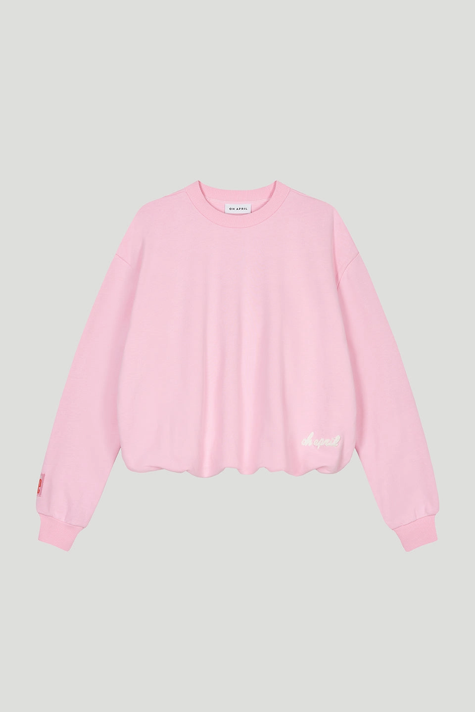 Zuri Balloon Sweatshirt Soft Blush